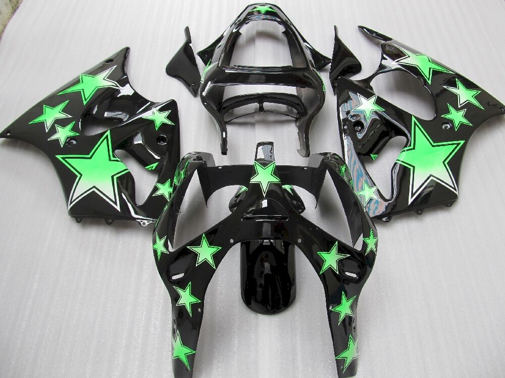 Fairings Plastics Kit For Kawasaki ZX-6R(2000-2002) FM-7650