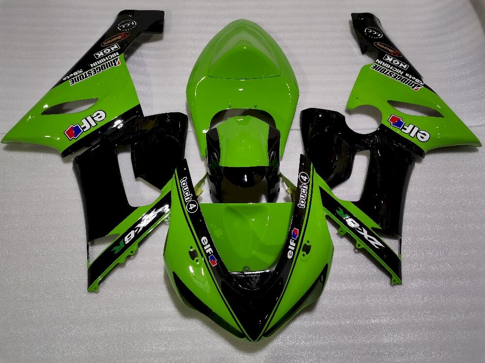 Fairings Plastics Kit For Kawasaki ZX-6R(2005-2006) FM-7856