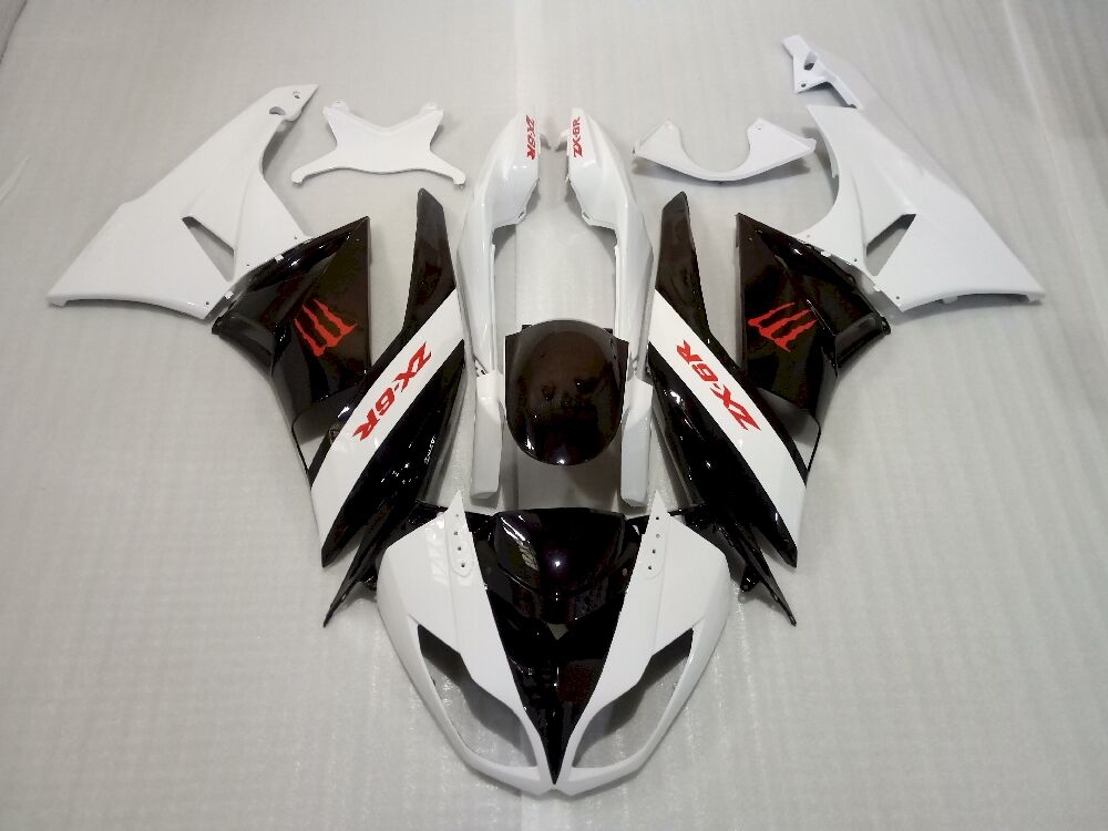 Fairings Plastics Kit For Kawasaki ZX-6R(2009-2012) FM-7934