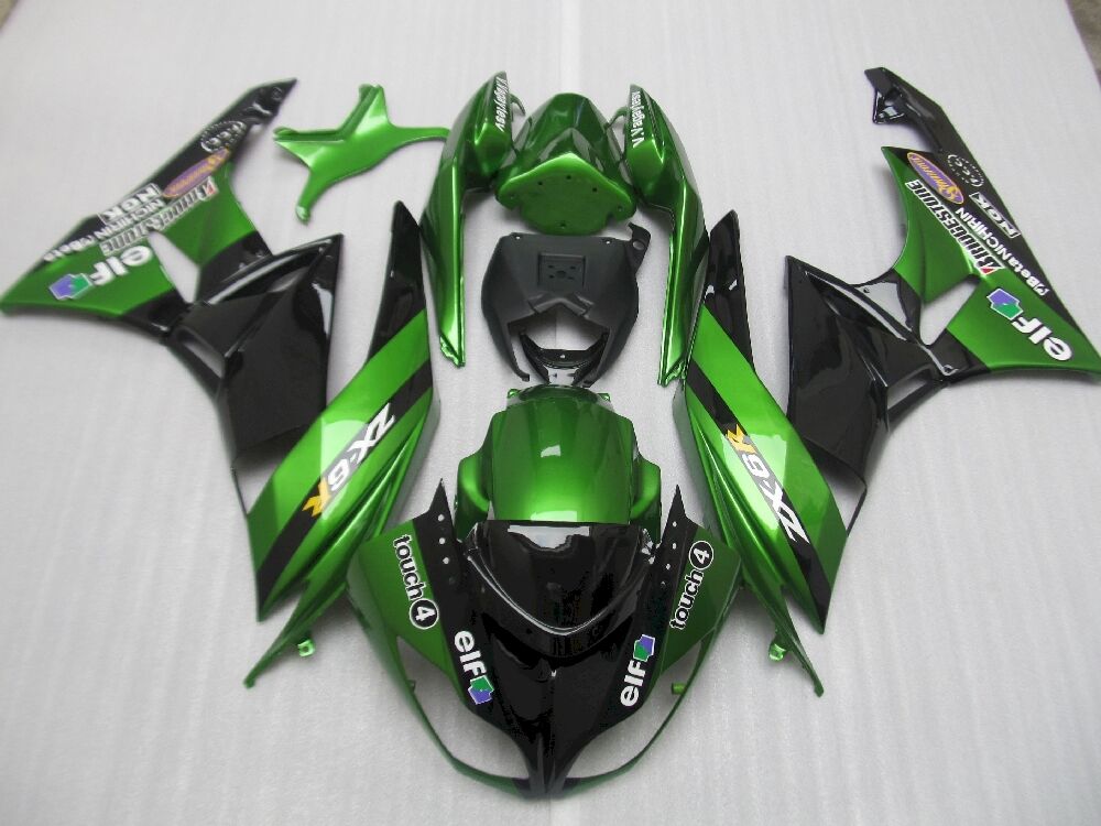Fairings Plastics Kit For Kawasaki ZX-6R(2009-2012) FM-7908
