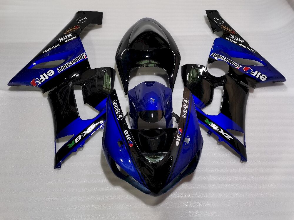 Fairings Plastics Kit For Kawasaki ZX-6R(2005-2006) FM-7735