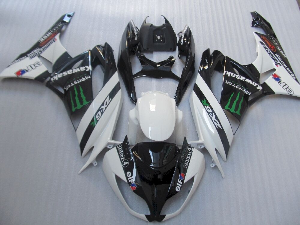 Fairings Plastics Kit For Kawasaki ZX-6R(2009-2012) FM-7914