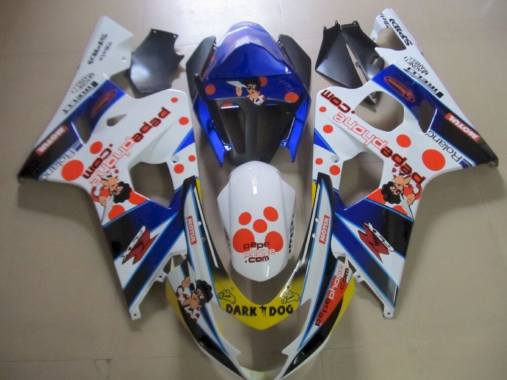 Fairings Plastics Kit For Suzuki GSXR600-750(2004-2005) FM-8766