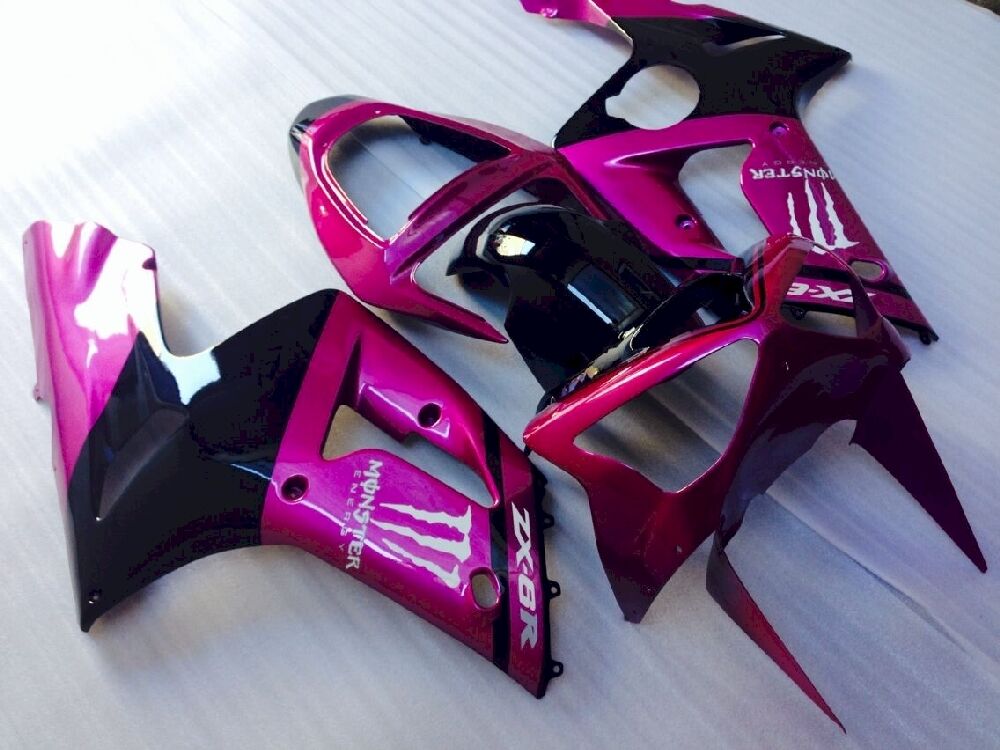 Fairings Plastics Kit For Kawasaki ZX-6R(2003-2004) FM-7675