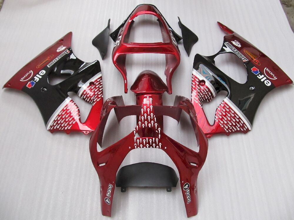Fairings Plastics Kit For Kawasaki ZX-6R(2000-2002) FM-7621