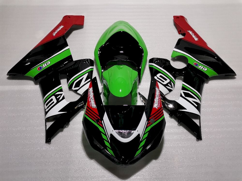 Fairings Plastics Kit For Kawasaki ZX-6R(2005-2006) FM-7762