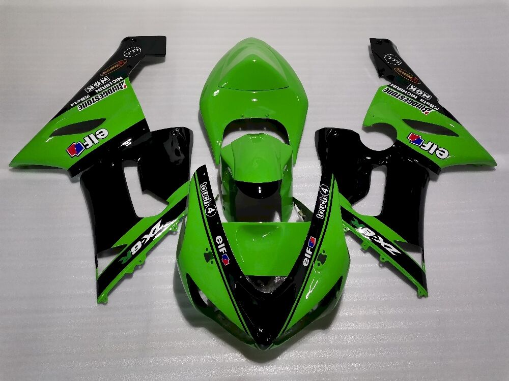 Fairings Plastics Kit For Kawasaki ZX-6R(2005-2006) FM-7773