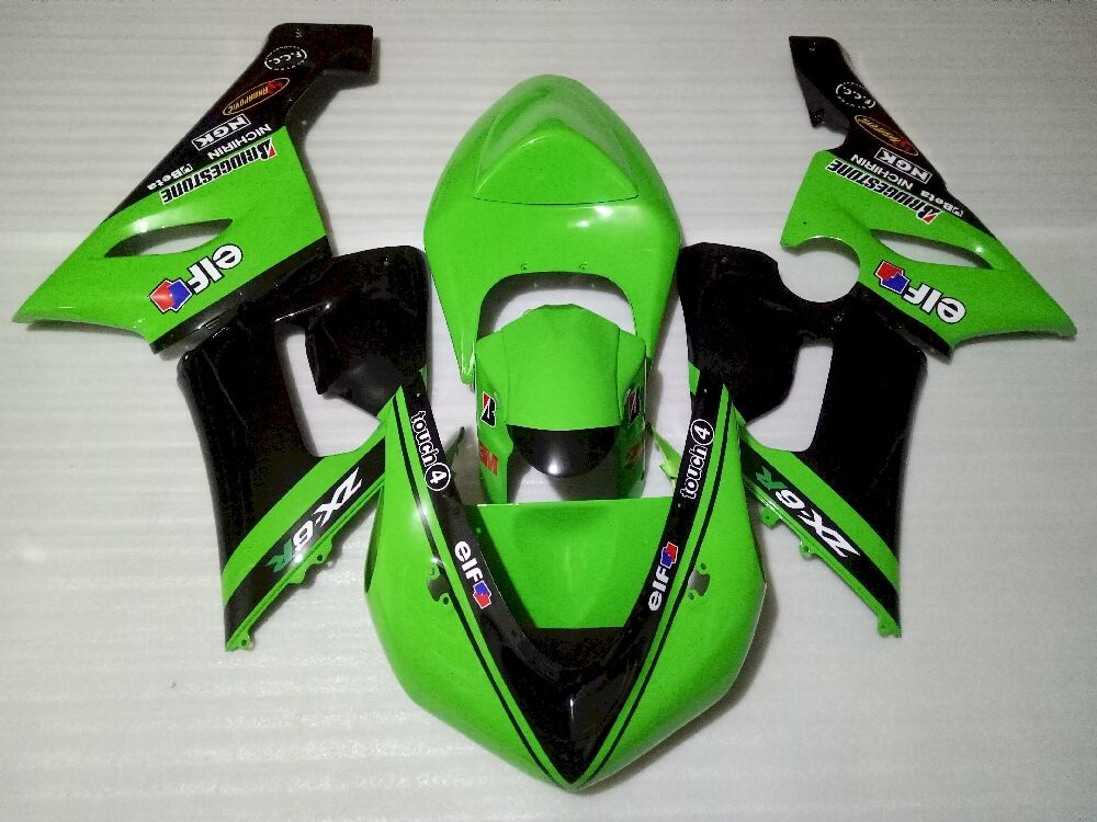 Fairings Plastics Kit For Kawasaki ZX-6R(2005-2006) FM-7774