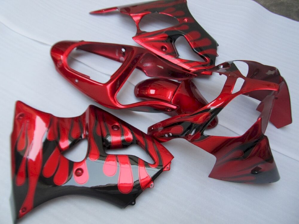 Fairings Plastics Kit For Kawasaki ZX-6R(2000-2002) FM-7628