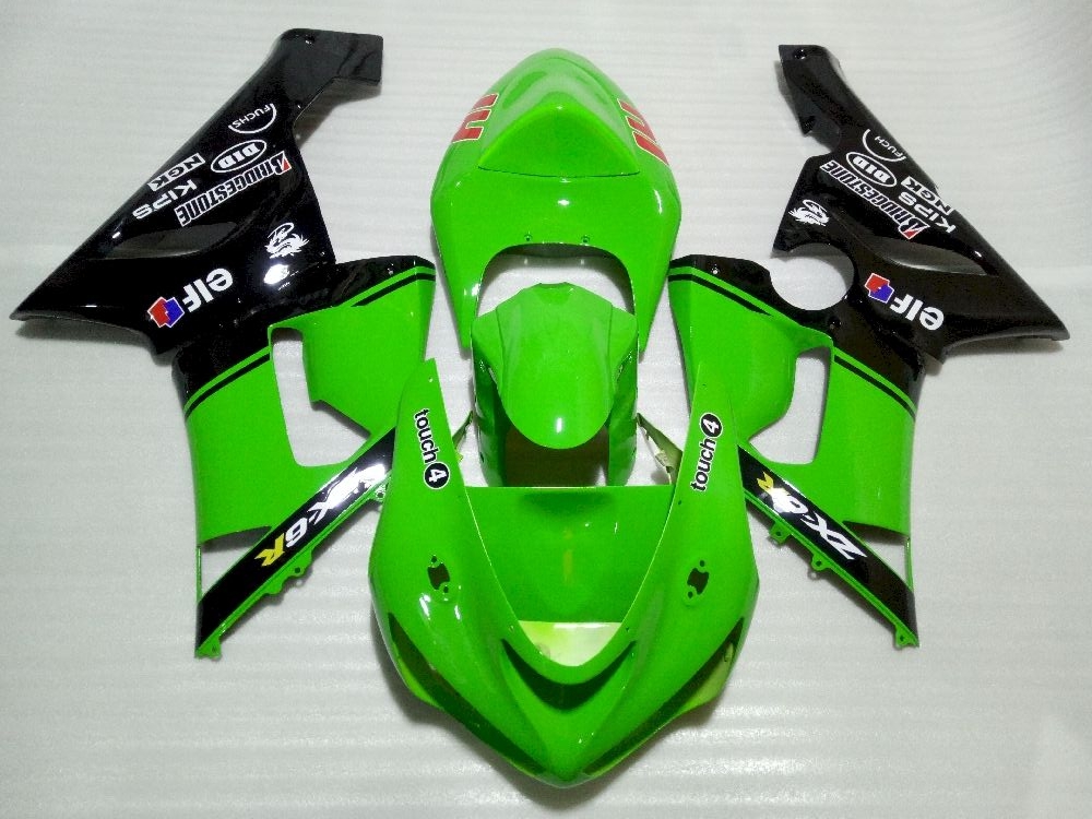 Fairings Plastics Kit For Kawasaki ZX-6R(2005-2006) FM-7799