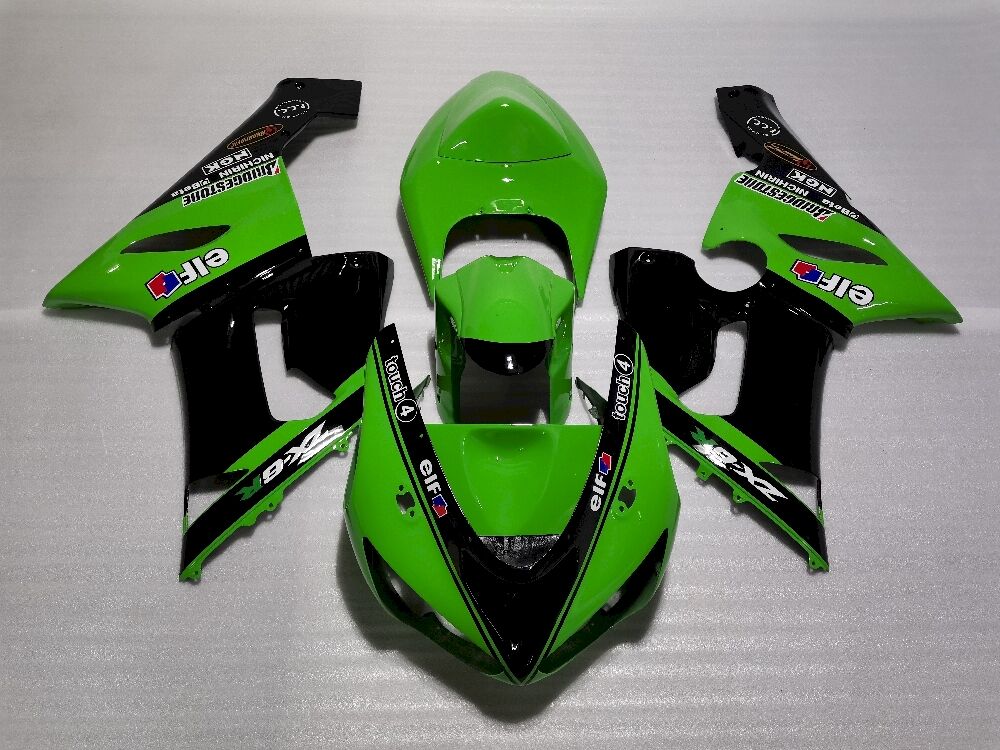 Fairings Plastics Kit For Kawasaki ZX-6R(2005-2006) FM-7838