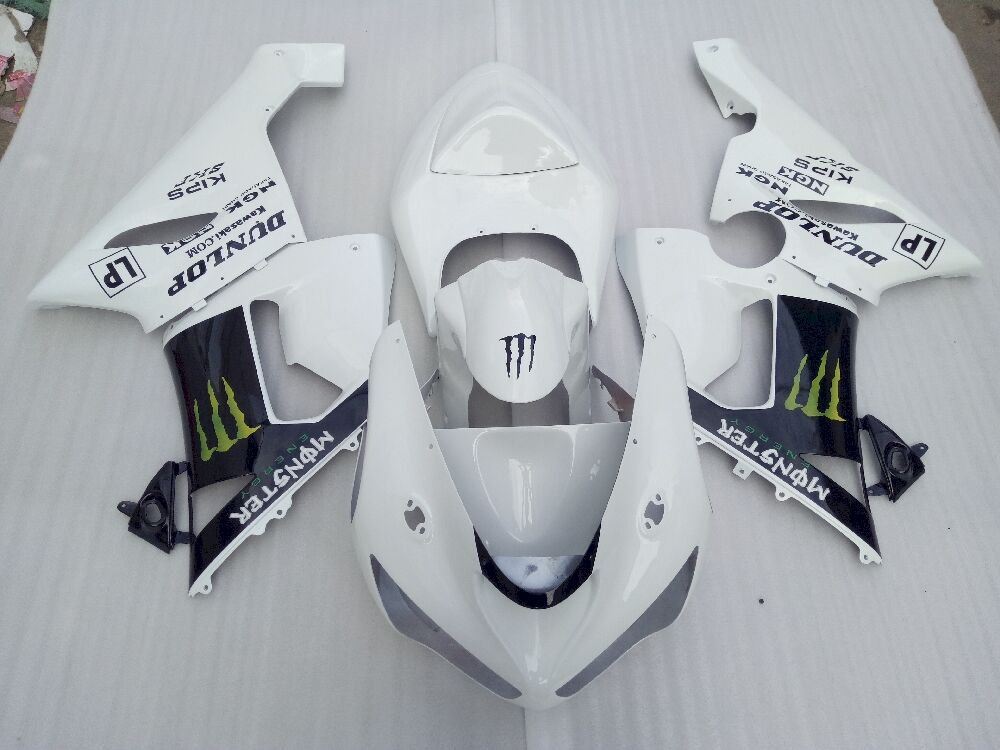 Fairings Plastics Kit For Kawasaki ZX-6R(2005-2006) FM-7849