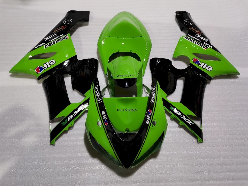Fairings Plastics Kit For Kawasaki ZX-6R(2005-2006) FM-7851