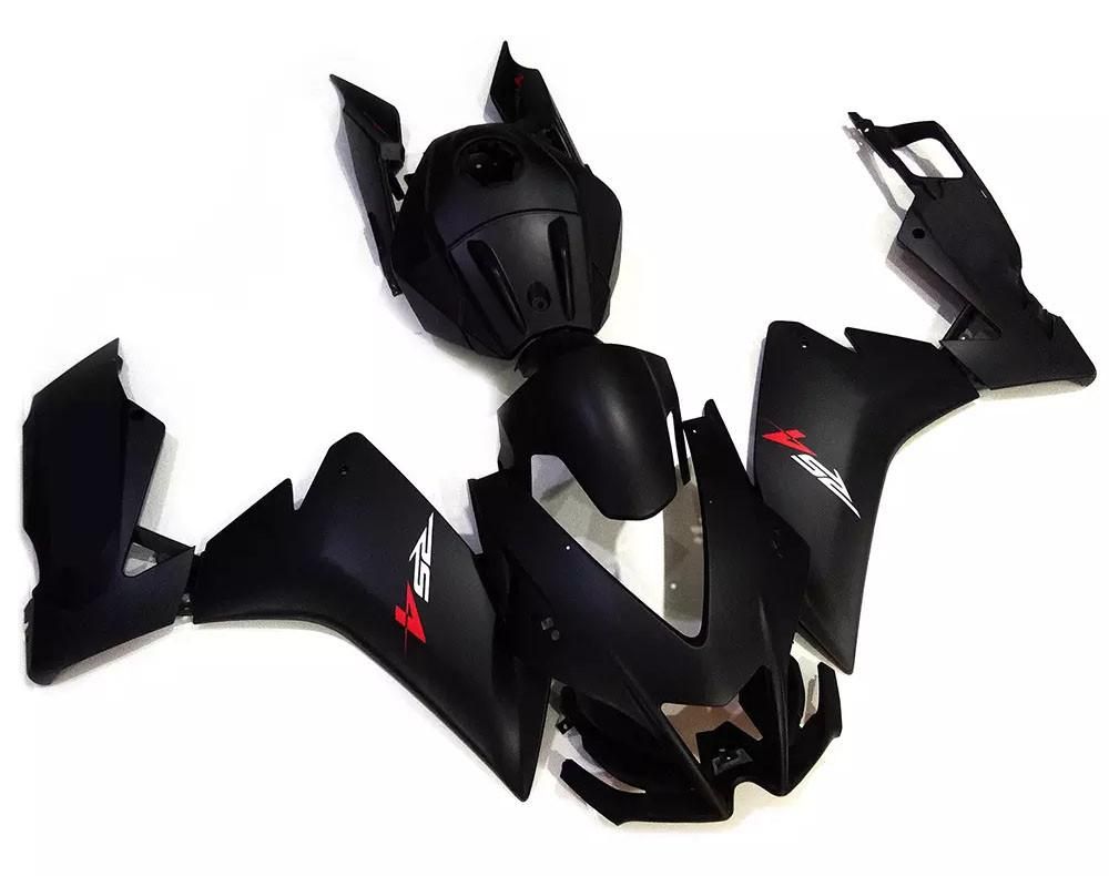 Matte Black Motorcycle Fairings Plastics Kit For 2012-2014 Aprilia RS4 125 FM-4185