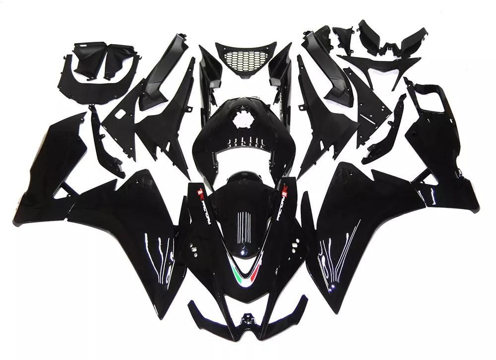 Gloss Black Motorcycle Fairings Plastics Kit For 2012-2014 Aprilia RS4 125 FM-4188