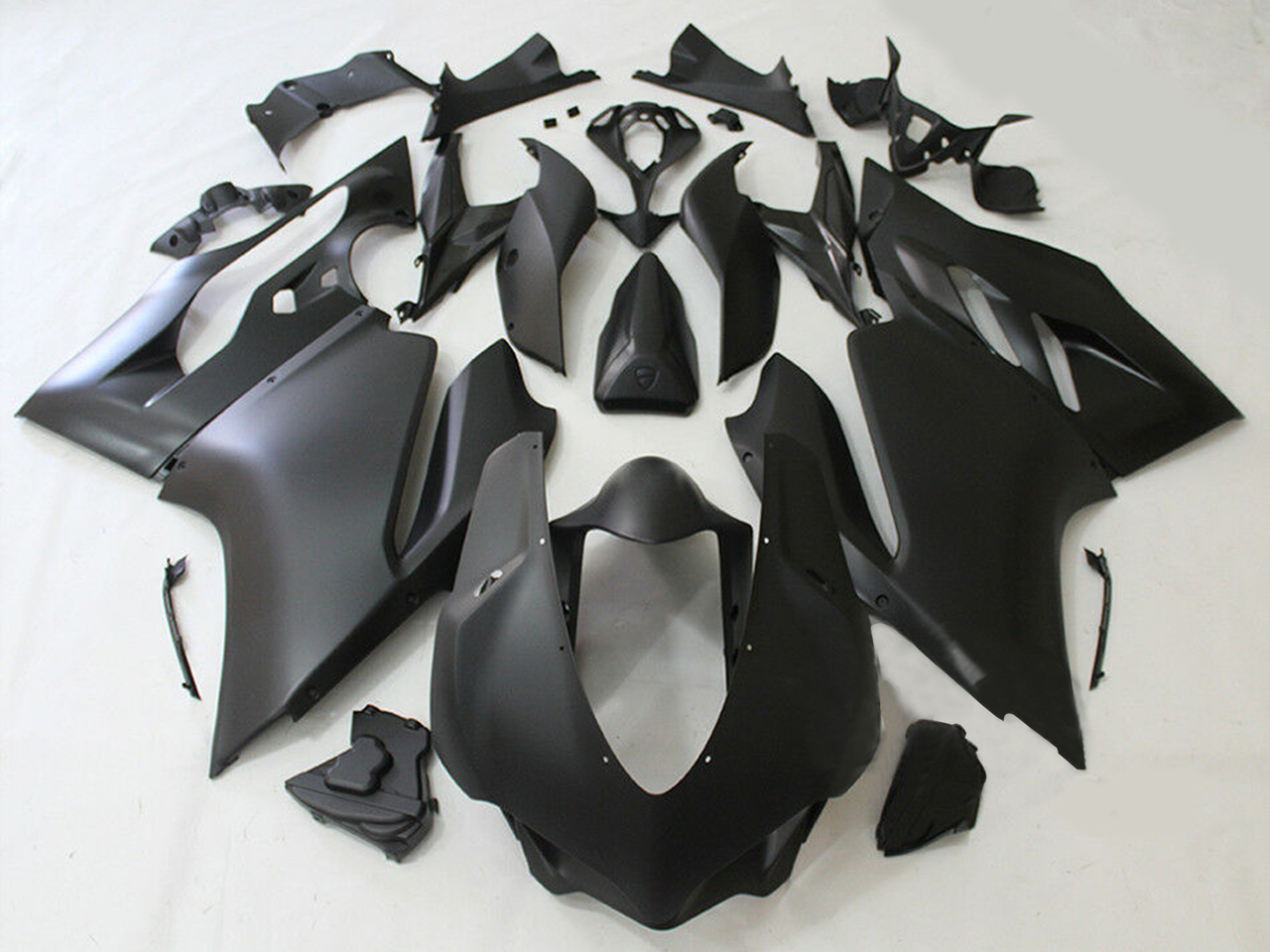 Fairings Plastics Kit Bodywork for 2015-2018 Ducati 1299 959 ABS Injection Mold Matte Black FM-5291
