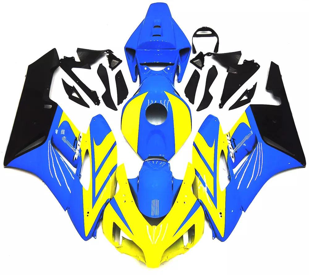 Blue Yellow Motorcycle Fairings Plastics Kit For 2004-2005 Honda CBR1000RR FM-4977