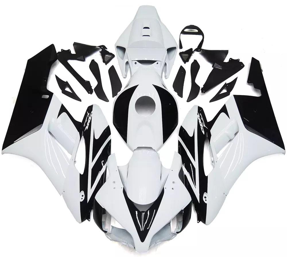 Black White Motorcycle Fairings Plastics Kit For 2004-2005 Honda CBR1000RR FM-5125