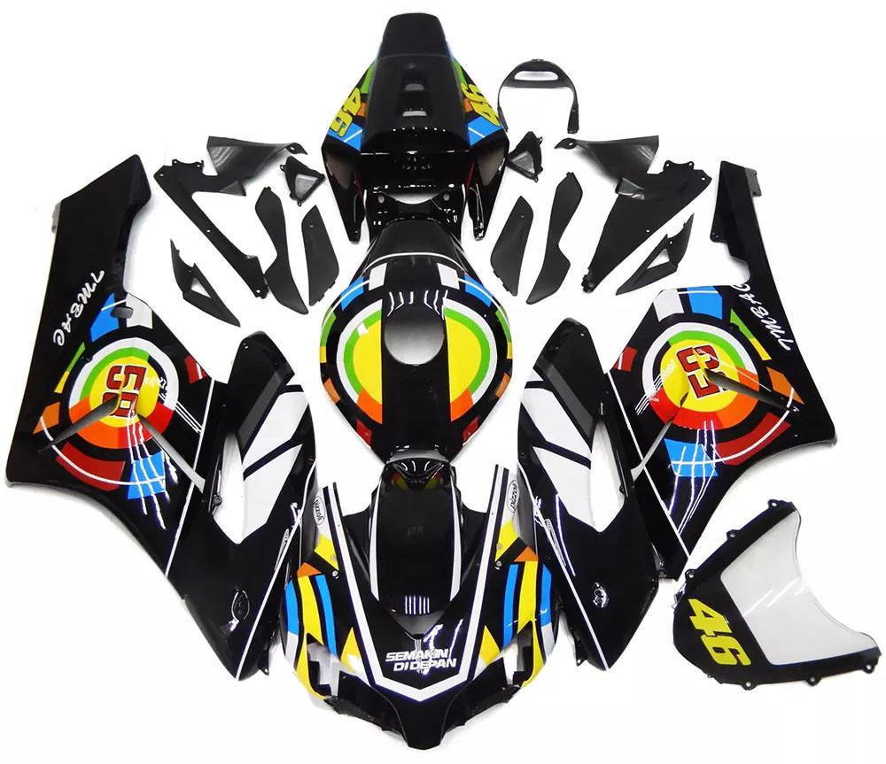 Black, Yellow Blue Motorcycle Fairings Plastics Kit For 2004-2005 Honda CBR1000RR FM-5151