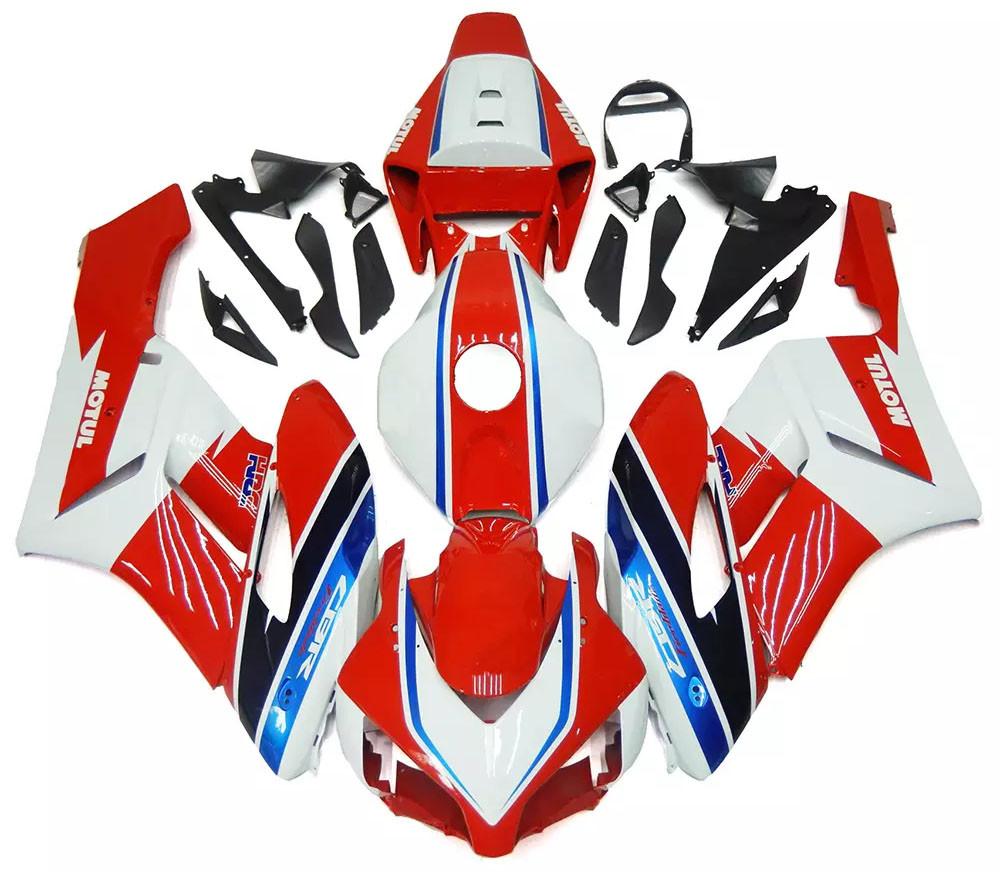 Red, White Blue Motorcycle Fairings Plastics Kit For 2004-2005 Honda CBR1000RR FM-5163