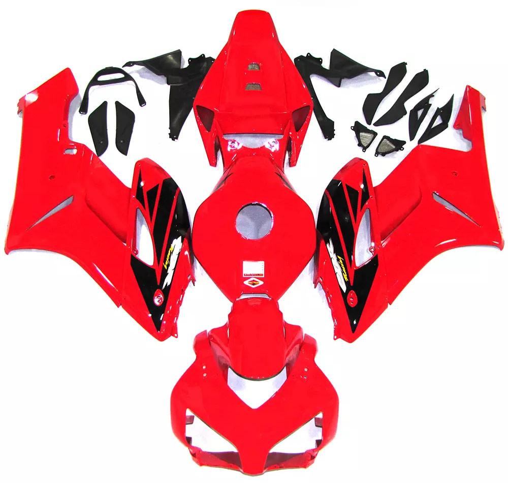Red Motorcycle Fairings Plastics Kit For 2004-2005 Honda CBR1000RR FM-5175