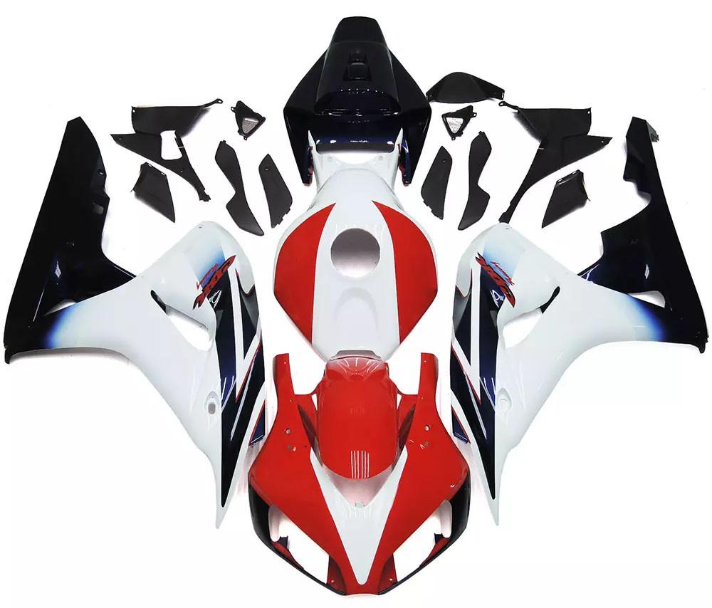 Black, Red White Motorcycle Fairings Plastics Kit For 2006-2007 Honda CBR1000RR FM-5184