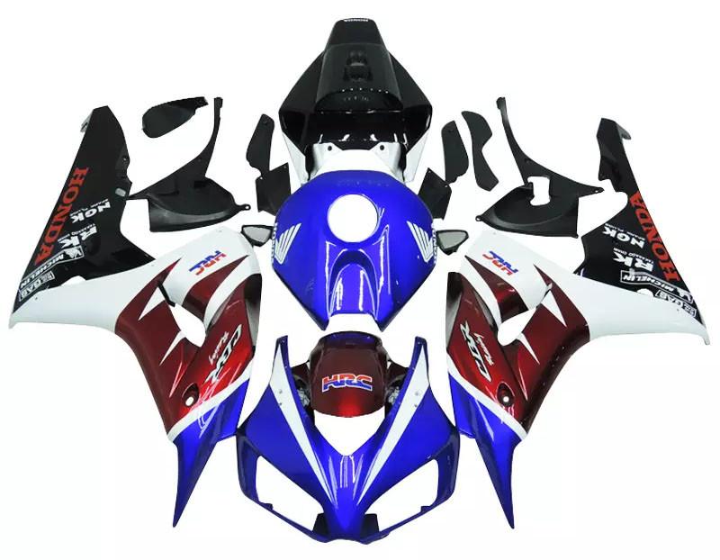 Blue, Red White Motorcycle Fairings Plastics Kit For 2006-2007 Honda CBR1000RR FM-5189