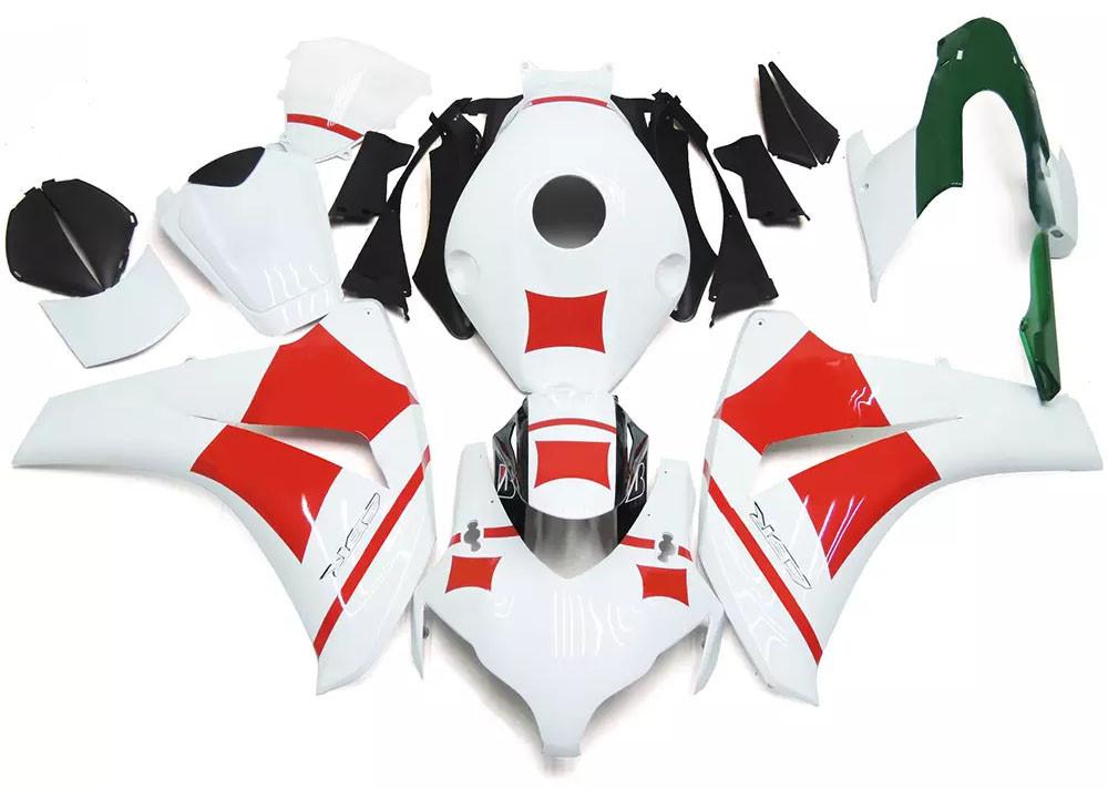 White Red Motorcycle Fairings Plastics Kit For 2008-2011 Honda CBR1000RR FM-5232
