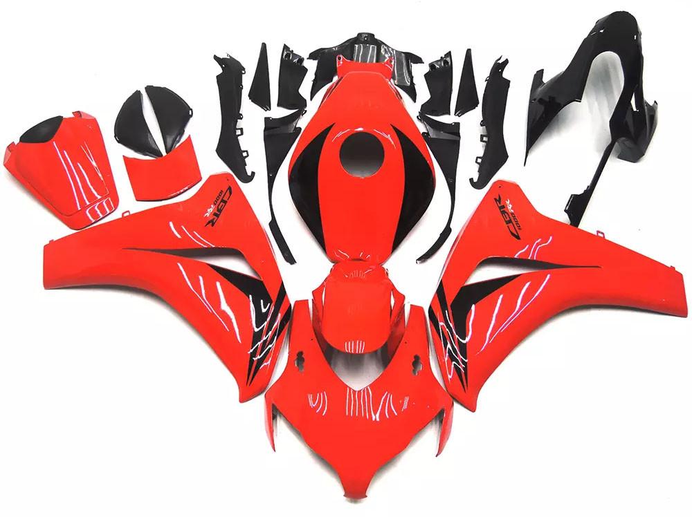 Gloss Red Motorcycle Fairings Plastics Kit For 2008-2011 Honda CBR1000RR FM-5238