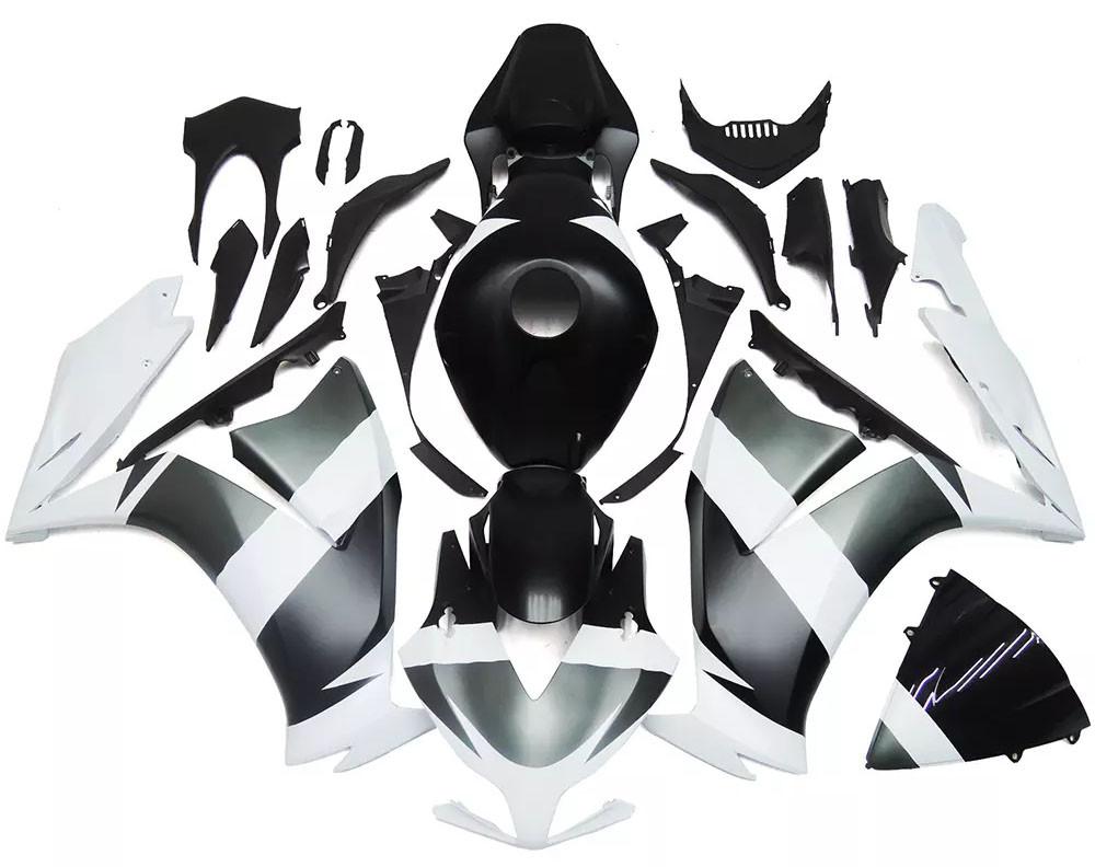 Gray, Black White Motorcycle Fairings Plastics Kit For 2012-2016 Honda CBR1000RR FM-5072