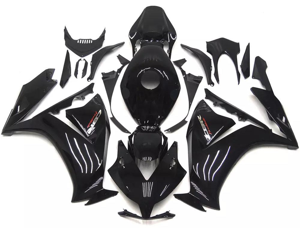 Gloss Black Motorcycle Fairings Plastics Kit For 2012-2016 Honda CBR1000RR FM-5082