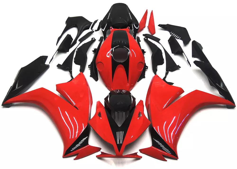 Red Black Motorcycle Fairings Plastics Kit For 2012-2016 Honda CBR1000RR FM-5084