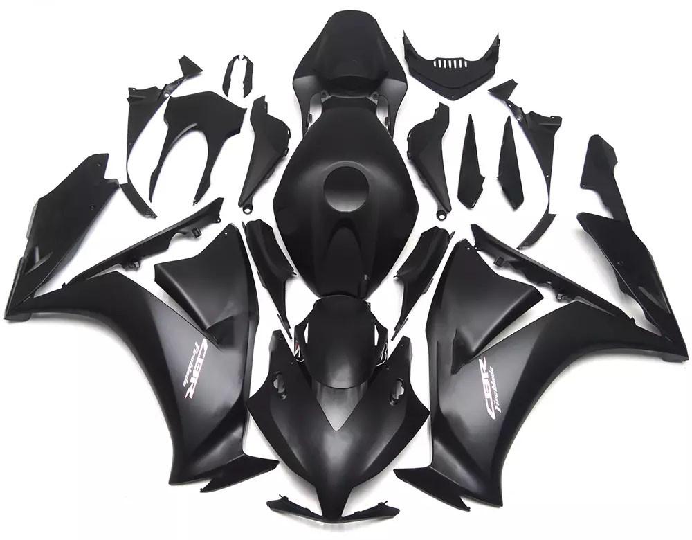 Flat Black Motorcycle Fairings Plastics Kit For 2012-2016 Honda CBR1000RR FM-5093