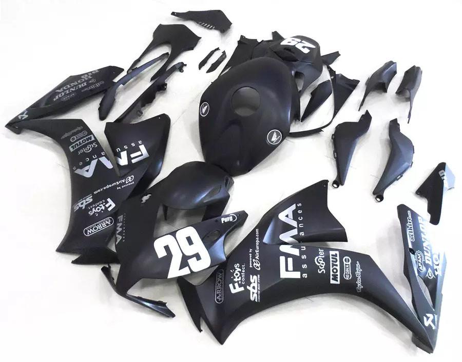 Flat Black FMA Motorcycle Fairings Plastics Kit For 2012-2016 Honda CBR1000RR FM-5094