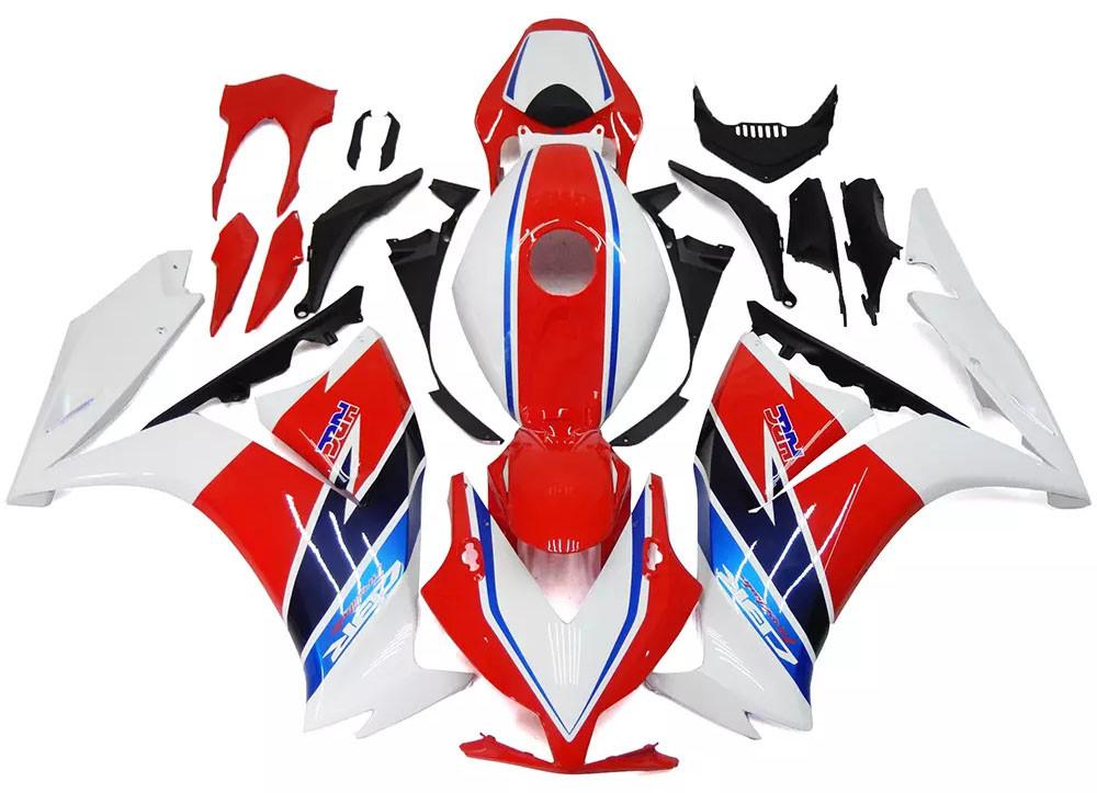 Red, White Blue Motorcycle Fairings Plastics Kit For 2012-2016 Honda CBR1000RR FM-5097