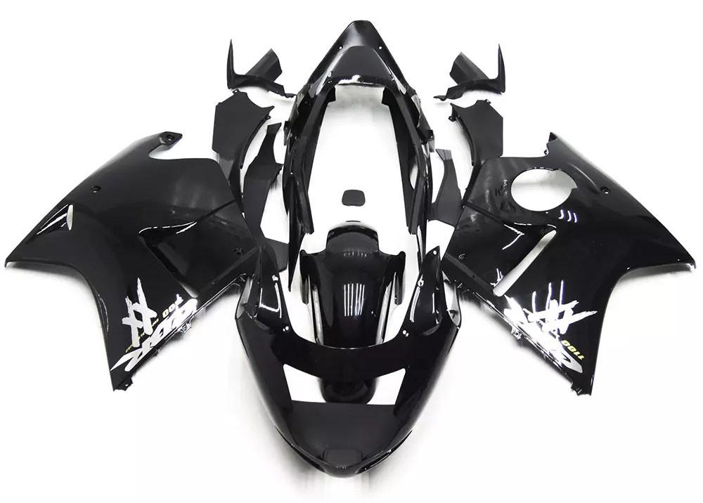 Black White Motorcycle Fairings Plastics Kit For 1997-2007 Honda CBR1100XX FM-5055