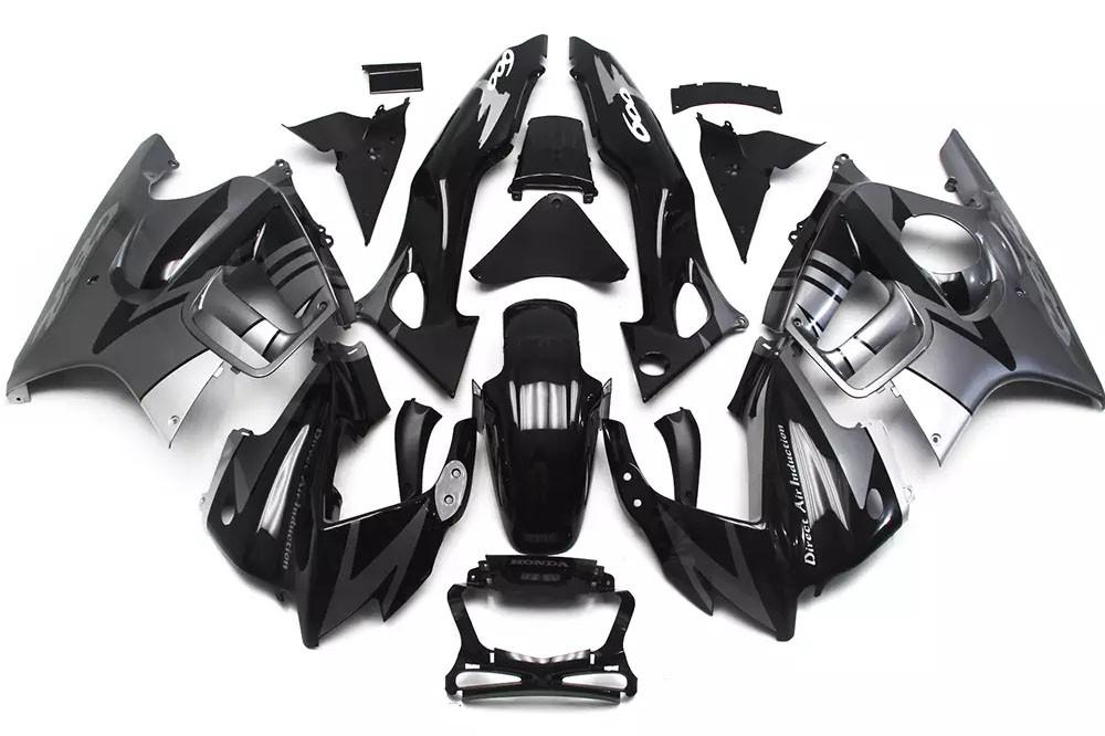 Black Gray Motorcycle Fairings Plastics Kit For 1995-1996 Honda CBR600F3 FM-5060