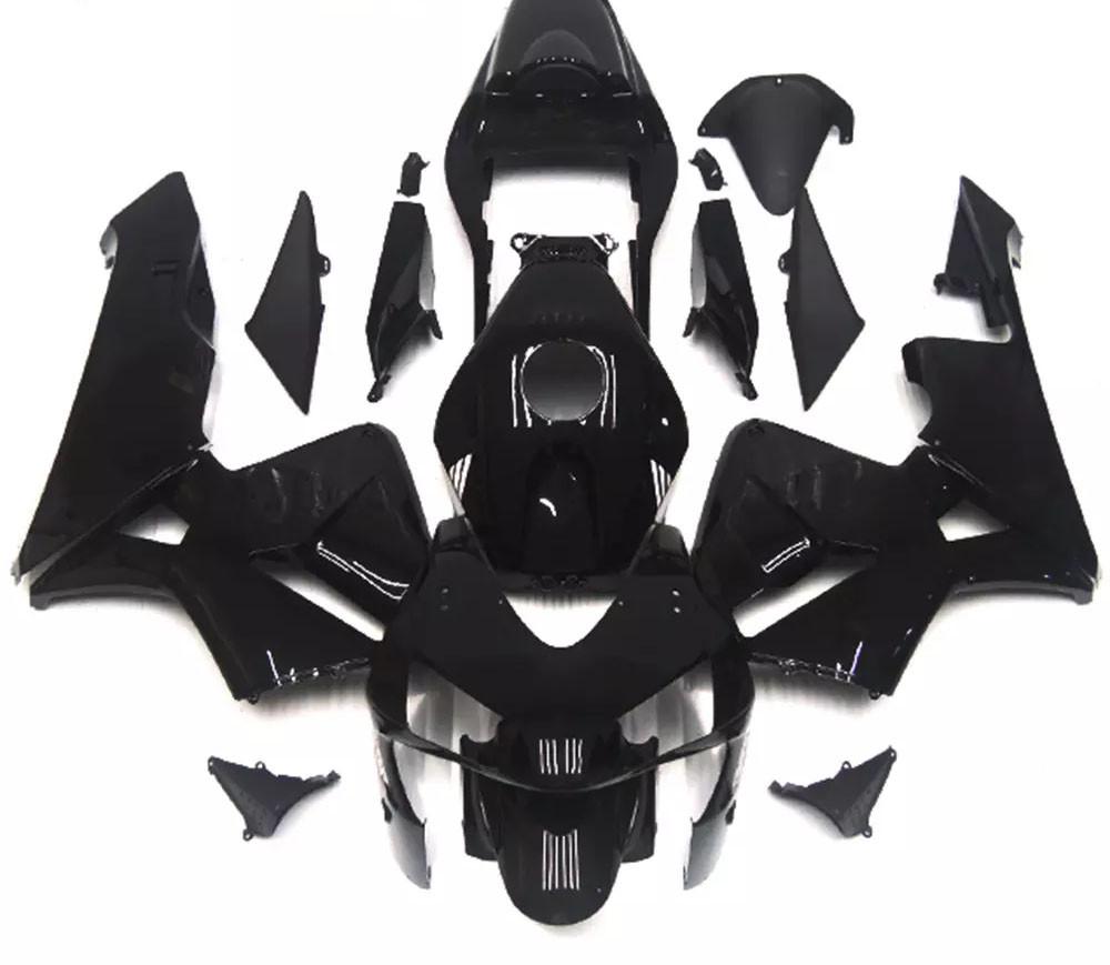 Gloss Black Motorcycle Fairings Plastics Kit For 2003-2004 Honda CBR600RR FM-5039