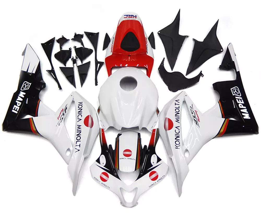 White, Red Black Motorcycle Fairings Plastics Kit For 2007-2008 Honda CBR600RR FM-4989