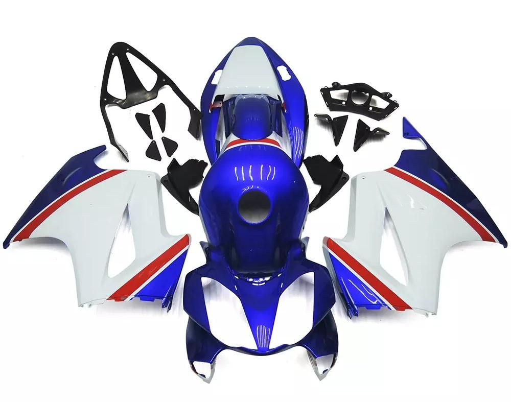Blue, White Red Motorcycle Fairings Plastics Kit For 2002-2012 Honda VFR800 FM-4931