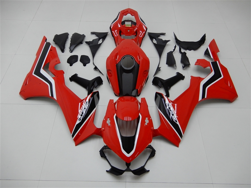 Fairings Plastics Kit For 2017-2020 Honda CBR1000RR Red Black FM-5251