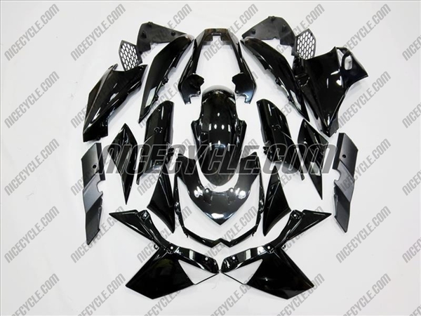 2010-2013 Kawasaki Z1000 Gloss Black Fairings FM-5256