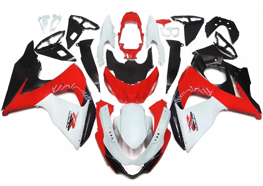 White, Red Black Motorcycle Fairings Plastics Kit For 2009-2016 Suzuki GSX-R 1000 K9 FM-4294