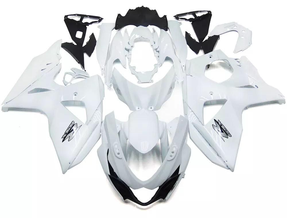 Pure White Motorcycle Fairings Plastics Kit For 2009-2016 Suzuki GSX-R 1000 K9 FM-4305