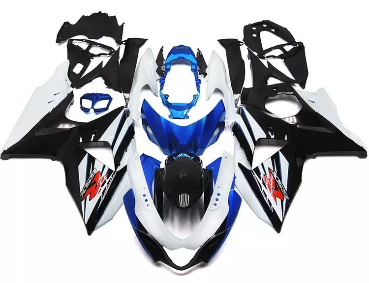 Black, White Blue Motorcycle Fairings Plastics Kit For 2009-2016 Suzuki GSX-R 1000 K9 FM-4316