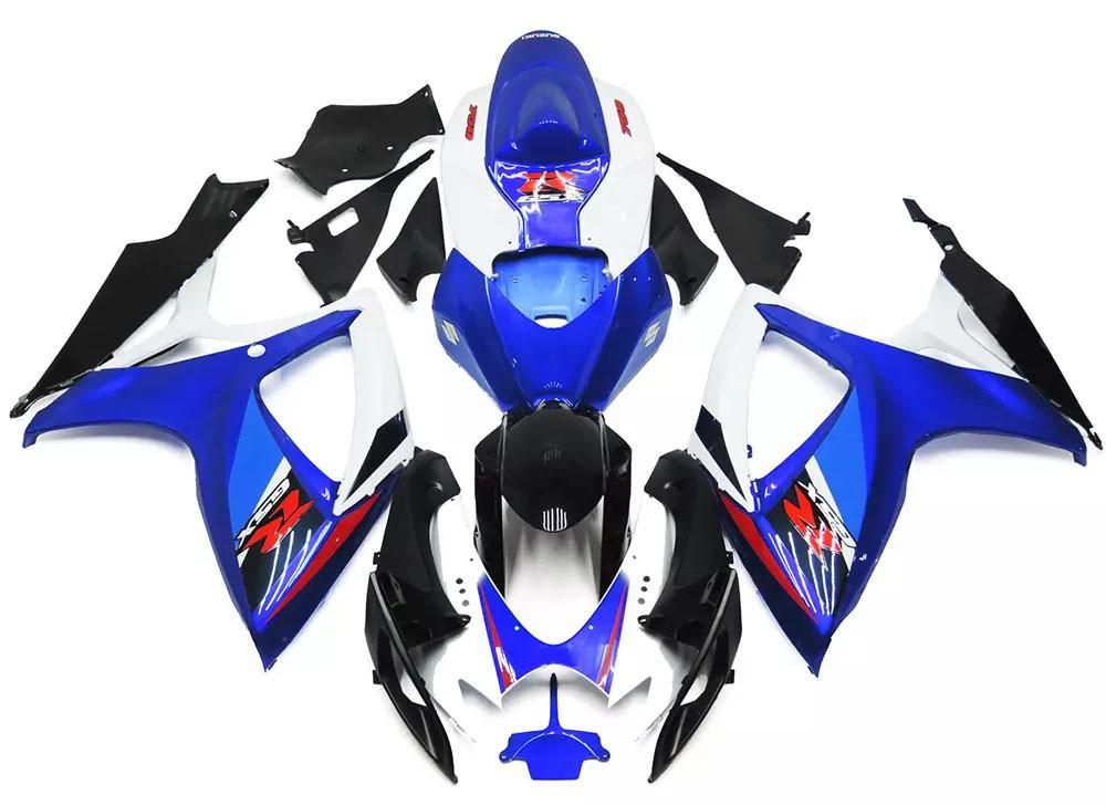 Blue Black Motorcycle Fairings Plastics Kit For Suzuki GSXR600-750 GSXR600 06-07 / GSXR750 06-07 FM-4430