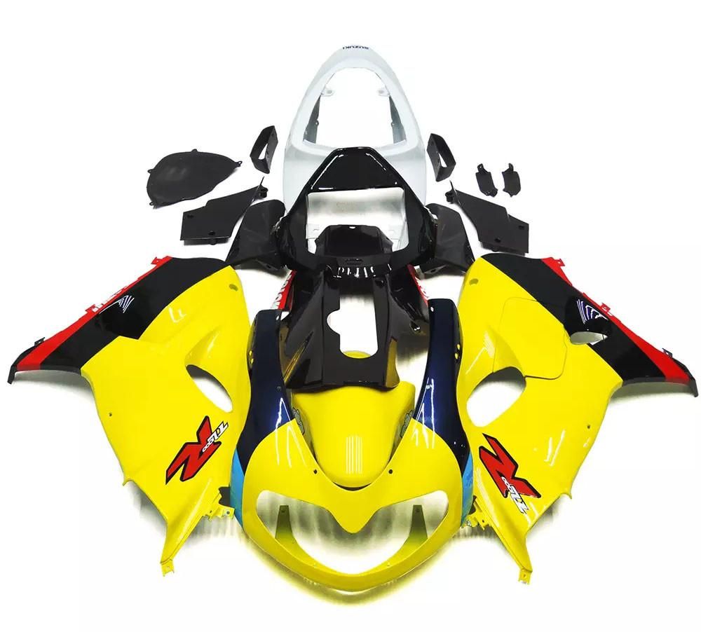 Yellow Black Motorcycle Fairings Plastics Kit For 1998-2003 Suzuki TL1000R FM-4378