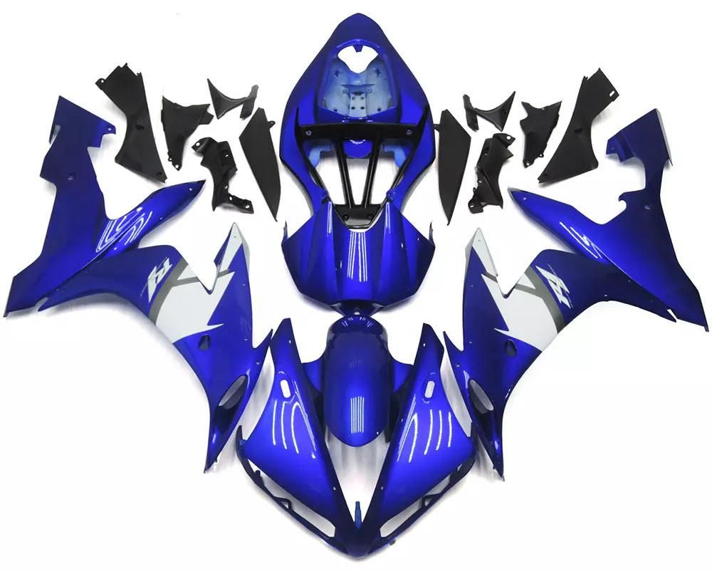 Gloss Blue Motorcycle Fairings Plastics Kit For 2004-2006 Yamaha YZF-R1 FM-4755