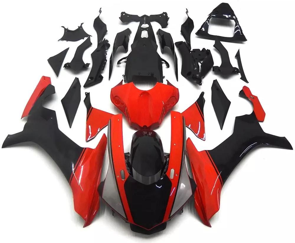 Red, Black Gray Motorcycle Fairings Plastics Kit For 2015-2019 Yamaha YZF-R1 FM-4665