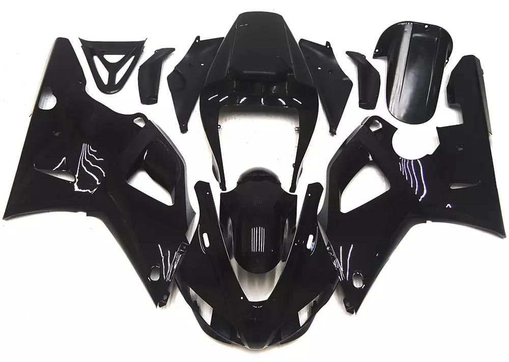 Gloss Black Motorcycle Fairings Plastics Kit For 1998-1999 Yamaha YZF-R1 FM-4798